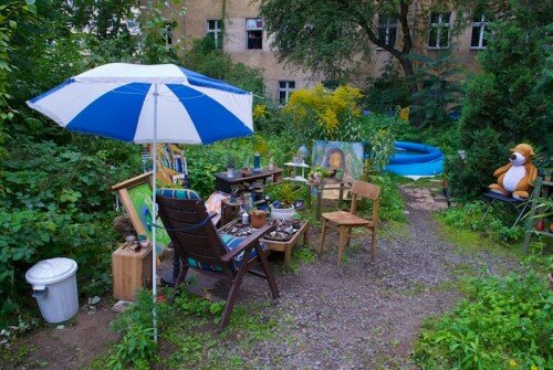 Hinterhof in Berlin - Foto: Henning Onken